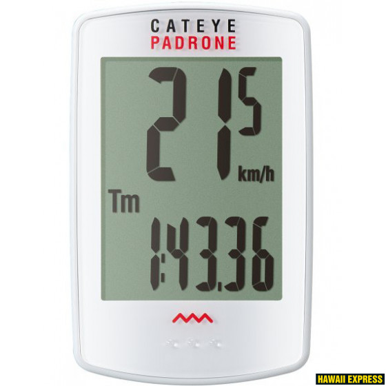 1604003-560x560.jpg VELO DATORS PADRONE CC-PA100W balts CAT EYE - Image 1