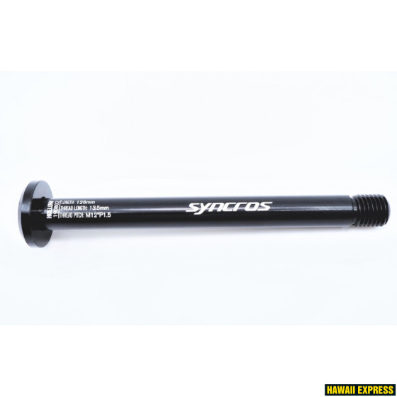 277031-9999-560x560.jpg RUMBAS 12x100mm RWS Axle front Addict RC/Plasma 6 MY20 12x100 melns scott - Image 1