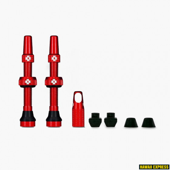 1062punane-560x560.jpg Muc-Off Tubeless Valve Kit 80mm/punane - Image 1