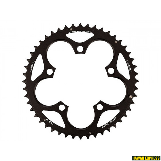 11.6215.197.090-560x560.jpg CHAIN RING ROAD 48T 110 V2 ALUMINUM 4MM BLACK GXP LONG PIN (48-34) - Image 1