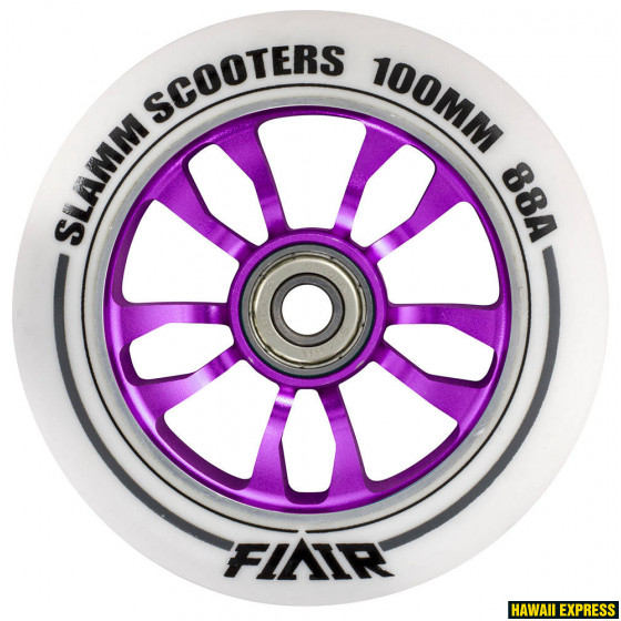 SL580-purple-560x560.jpg TÕUKERATTA RATAS 100mm Flair 1tk - Image 1