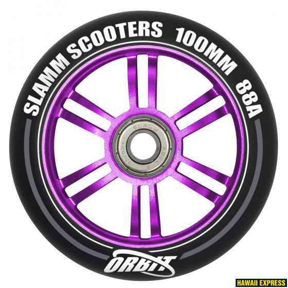 SL581-purple-560x560.jpg TÕUKERATTA RATAS 100mm Orbit 1tk - Image 1
